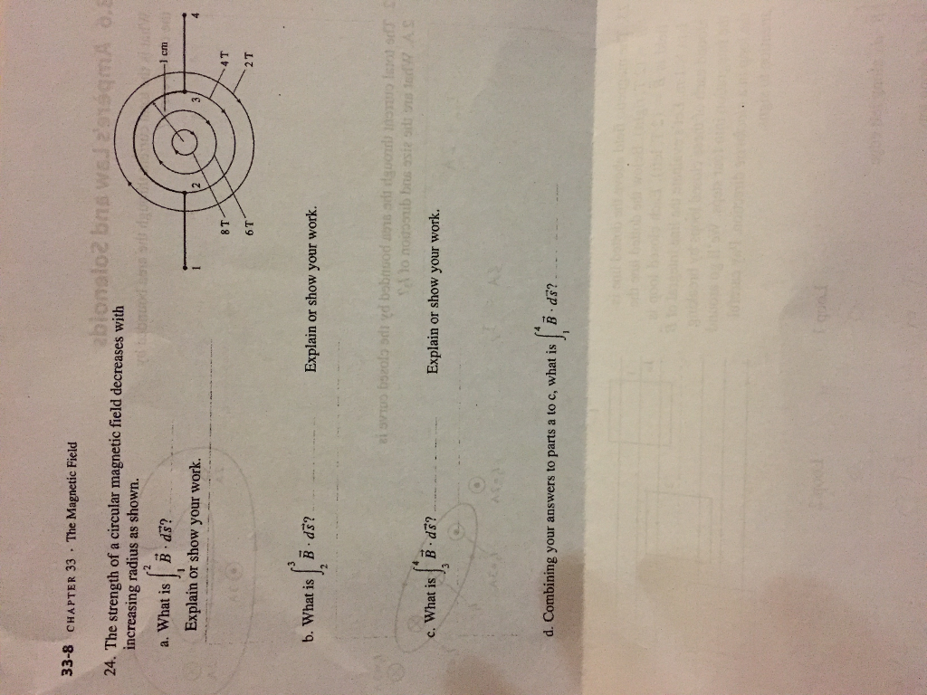 Solved Please show your work for each answer. Use the figure | Chegg.com