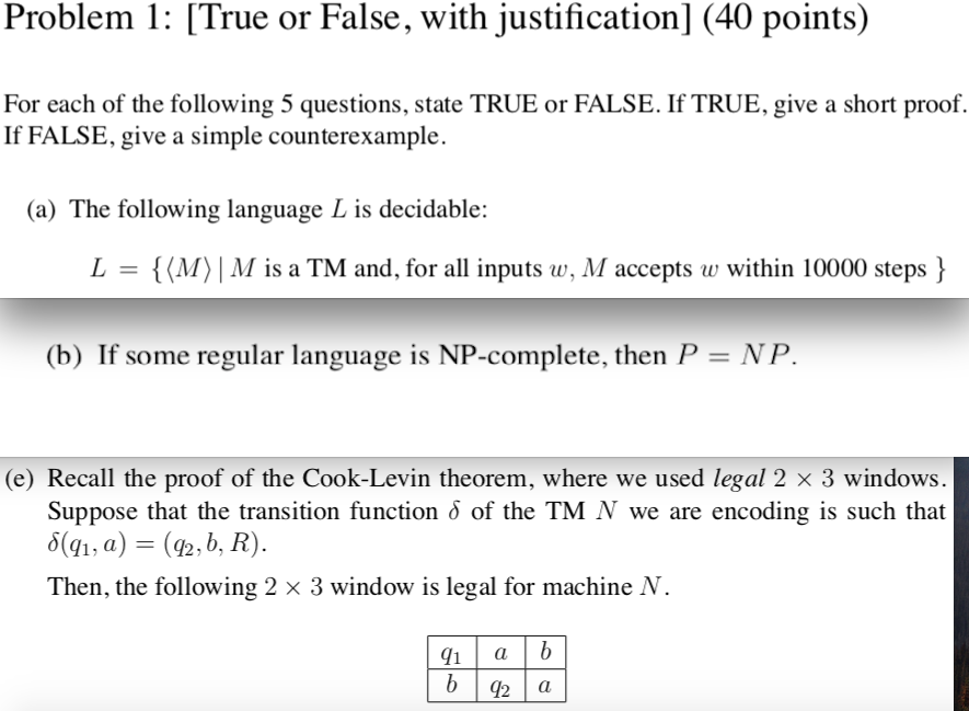 solved-problem-1-true-or-false-with-justification-40-chegg