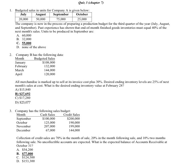 solved-budgeted-sales-in-units-for-company-a-is-given-below-chegg