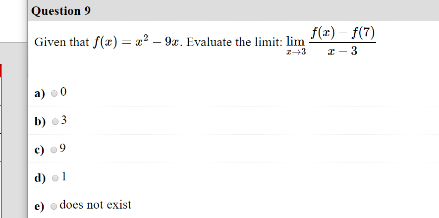 solved-given-that-f-x-x-2-9x-evaluate-the-limit-lim-x-chegg