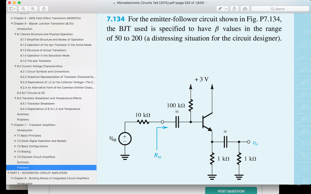 Solved Chapter 5 MOS Field-Effect Transistors (MOSFETs) | Chegg.com