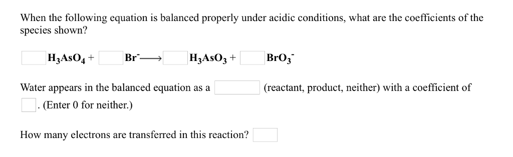 Solved When the following equation is balanced properly | Chegg.com