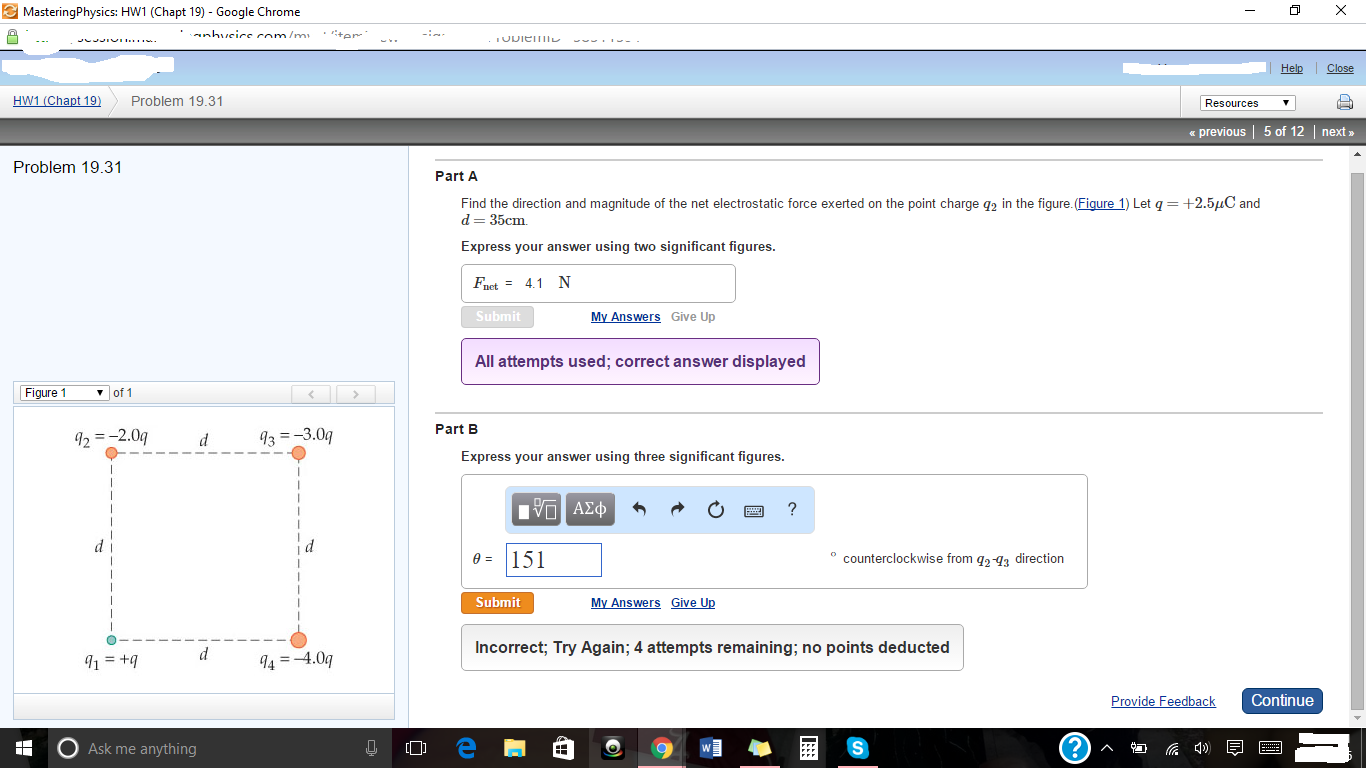 Solved Where must an electron be placed in order for the | Chegg.com