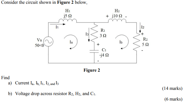 Solved Consider the circuit shown in Figure 2 below, Find | Chegg.com