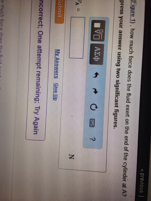 Solved in figure 1, how much force does