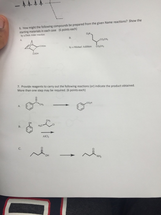 Solved How might the following compounds be prepared from | Chegg.com