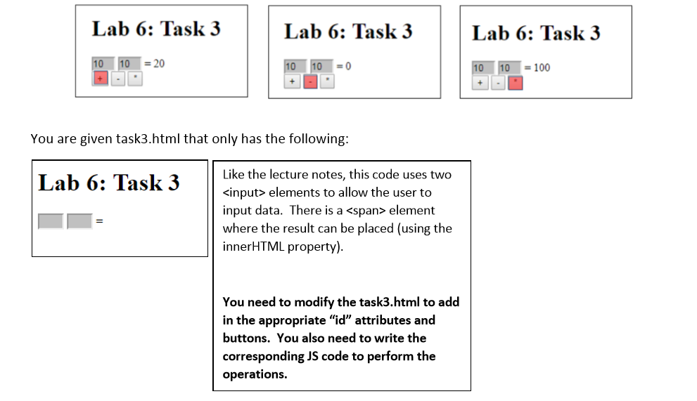 Solved Your task is to modify the provided HTML code to have | Chegg.com