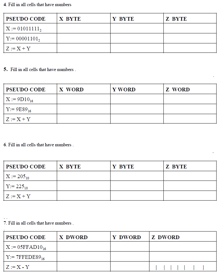 Solved Assembly Language class. I am preparing for the end | Chegg.com