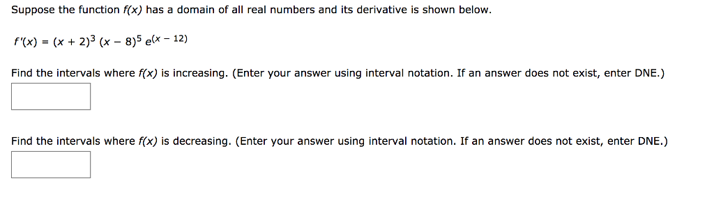 Solved Suppose the function f(x) has a domain of all real | Chegg.com