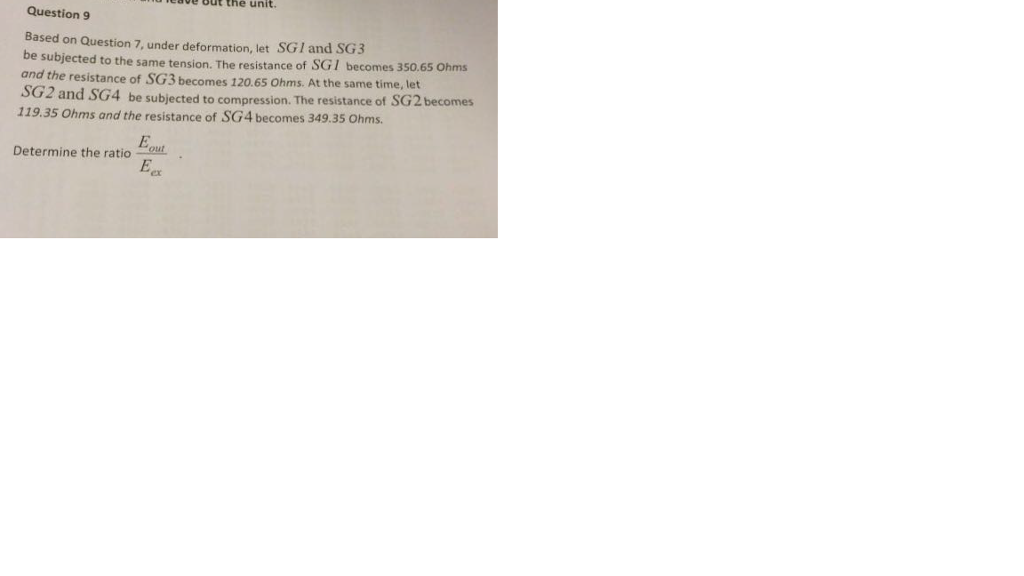 Solved the wheatstone bridge for a load cell is as shown chegg