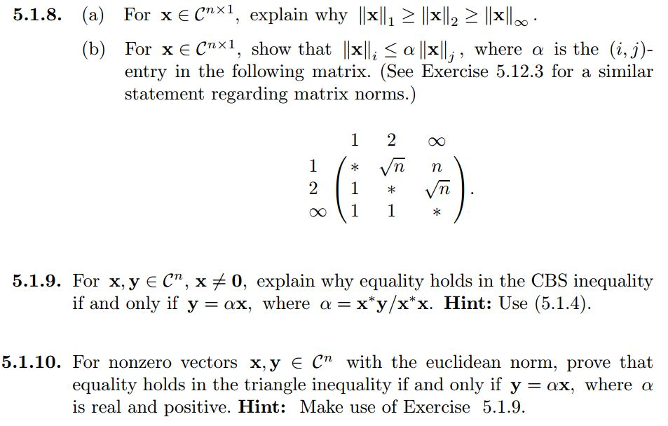 Linear Algebra Proof???? | Chegg.com