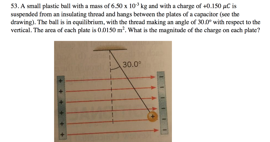 Solved A small plastic ball with a mass of 6.50 times 10^3