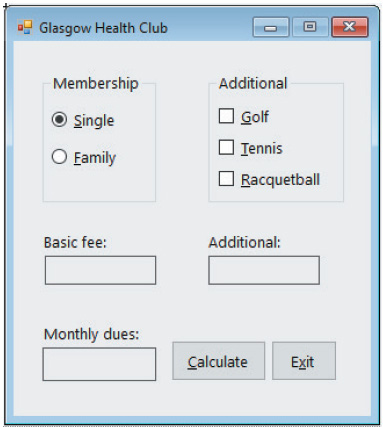 Solved Chapter 10 Ex 9 Create a Windows Forms | Chegg.com