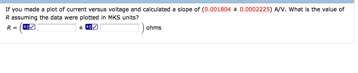 Solved If You Made A Plot Of Current Versus Voltage And | Chegg.com