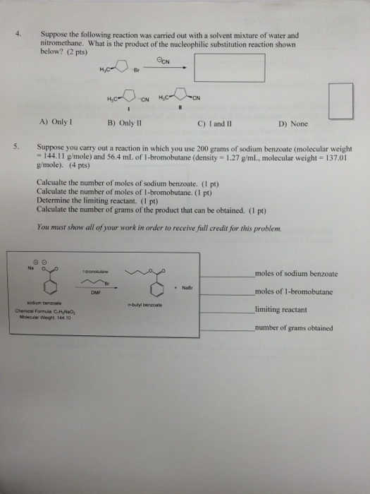 Solved Suppose the following reaction was carried out with a | Chegg.com