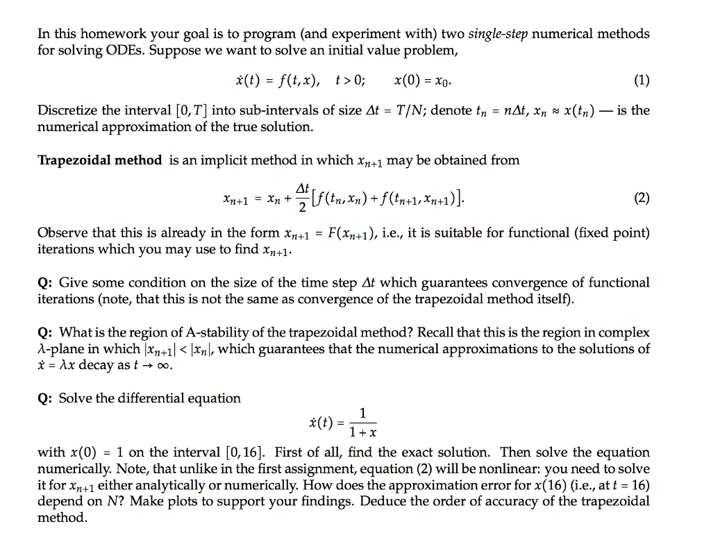 Solved in this homework your goal is to program and chegg