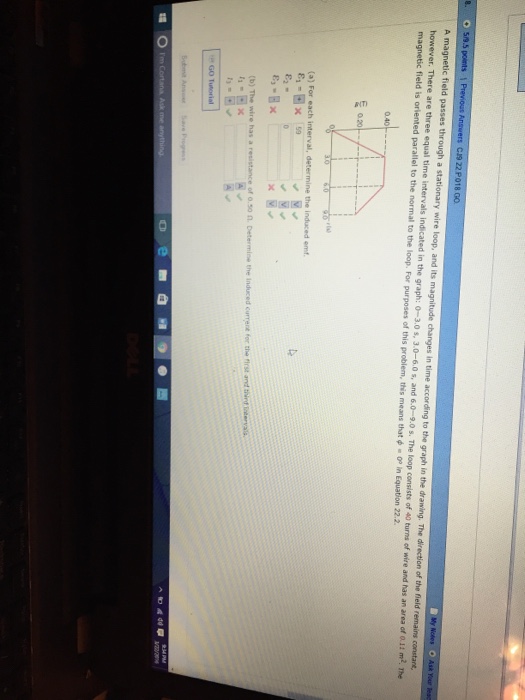 Solved a filed passes through a stationary wire