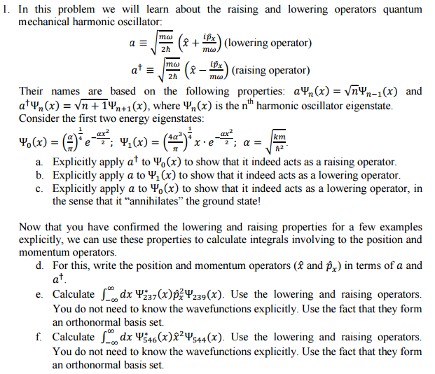 Solved In this problem we will learn about the raising and