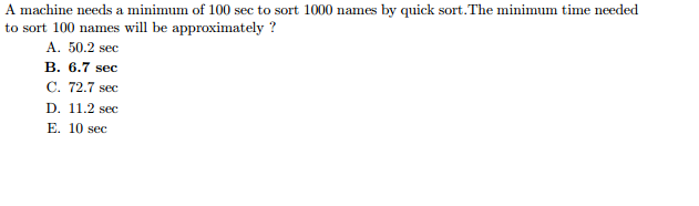 Solved I Know The Answer Is B But How Do You Get It? | Chegg.com