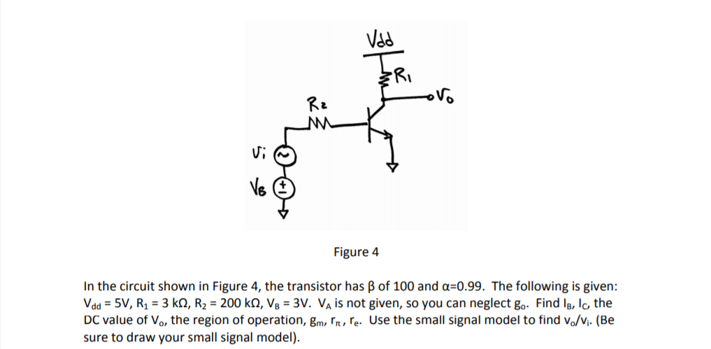 Solved Ra 6 Figure 4 In the circuit shown in Figure 4, the | Chegg.com