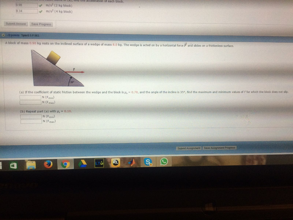 solved-a-block-of-mass-0-90-kg-rests-on-the-inclined-surface-chegg