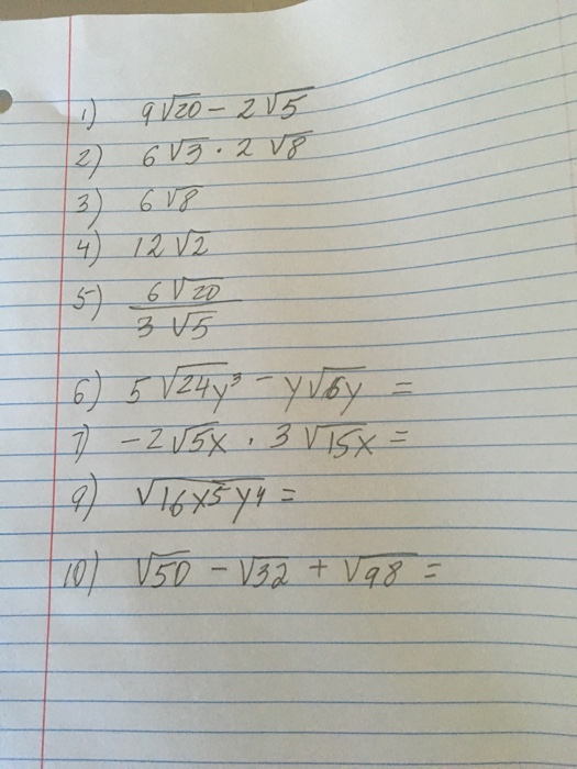 solved-9-squareroot-20-2-squareroot-5-6-squareroot-3-2-chegg