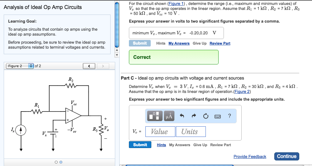 Solved To Analyze Circuits That Contain Op Amps Using The | Chegg.com