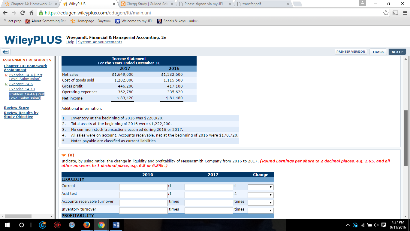 THERE IS NO BALANCE SHEET. THAT IS ALL THE | Chegg.com