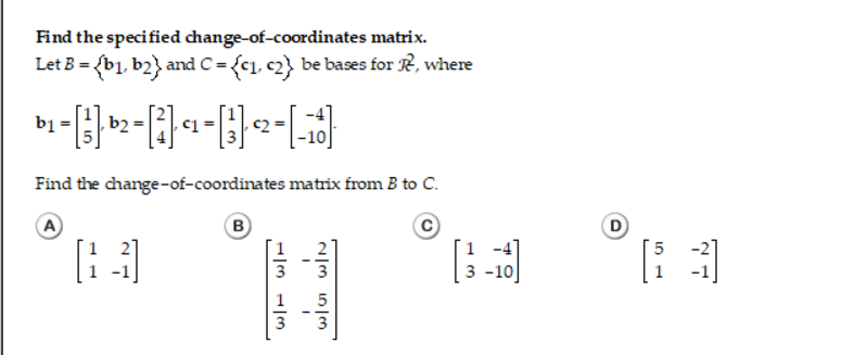 (Solved) - Solve The Problem A 3b 5d C D Let H A, B, C, D In R -3a 9b ...