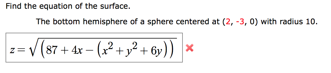 Solved I am having some trouble with this problem, I | Chegg.com