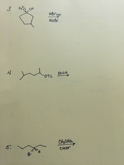 Solved -Predict the structure of the product(S) labeling | Chegg.com