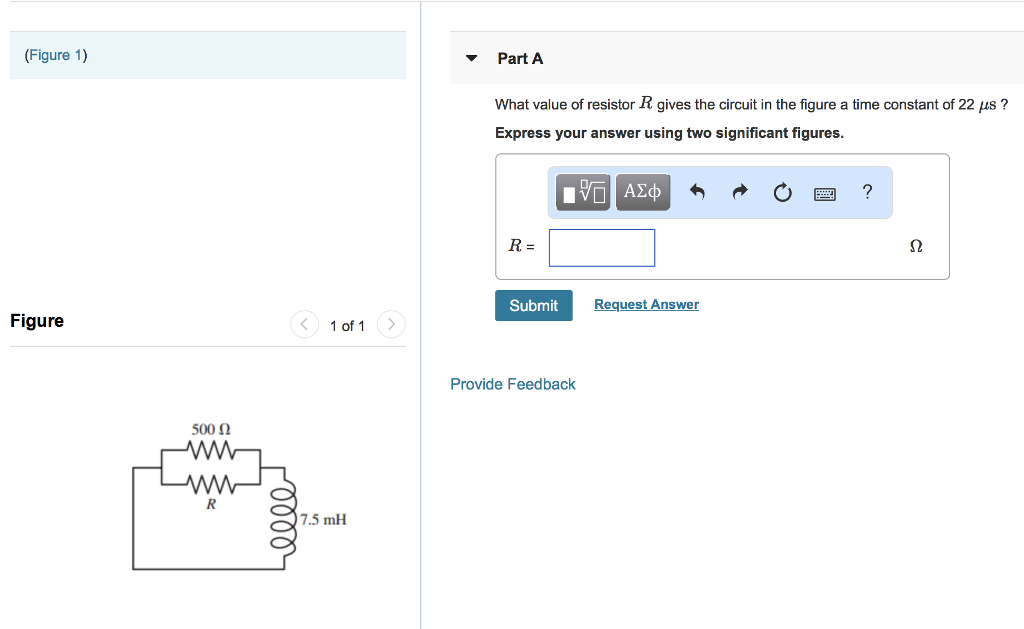 Solved (Figure 1) Part A What value of resistor R gives the