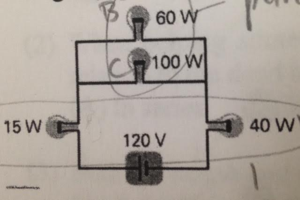 Solved Light bulbs with the power rating (expressed in