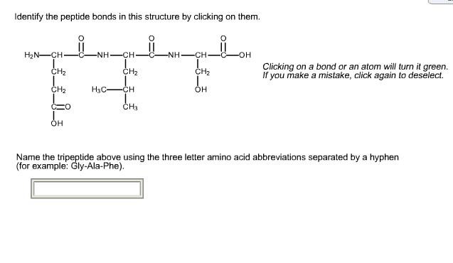 Solved Identify the peptide bonds in this structure by | Chegg.com