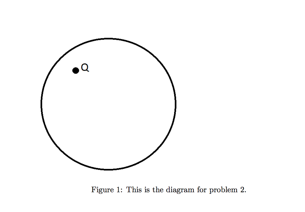 Solved ·Q Figure 1: This Is The Diagram For Problem 2. | Chegg.com