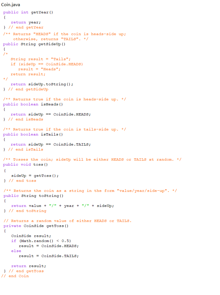 Solved The PiggyBank is an example of a bag implementation