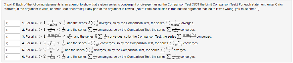 Solved Each Of The Following Statements Is An Attempt To 2327