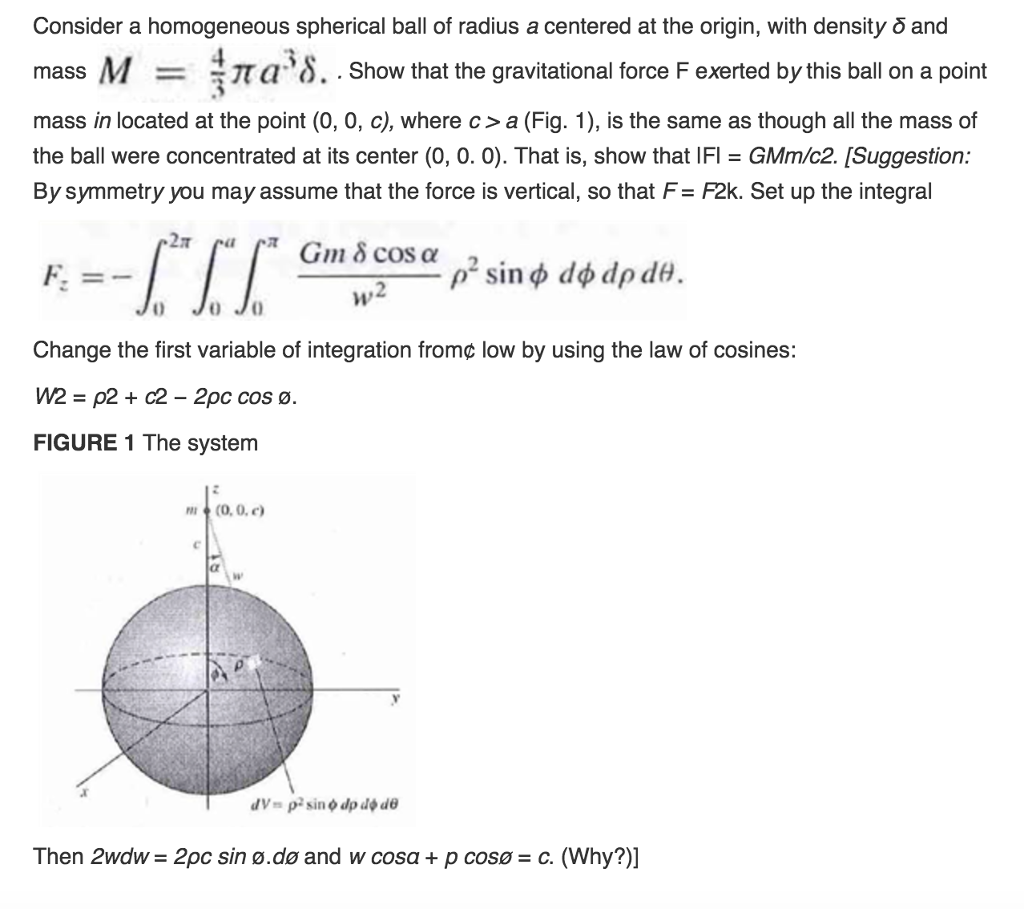 Solved triple integration with spherical coordinates My | Chegg.com