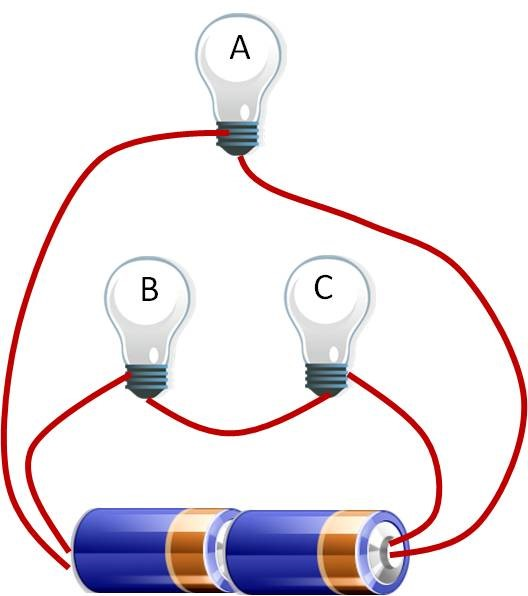 Solved Consider Three Identical Light Bulbs Connected As | Chegg.com