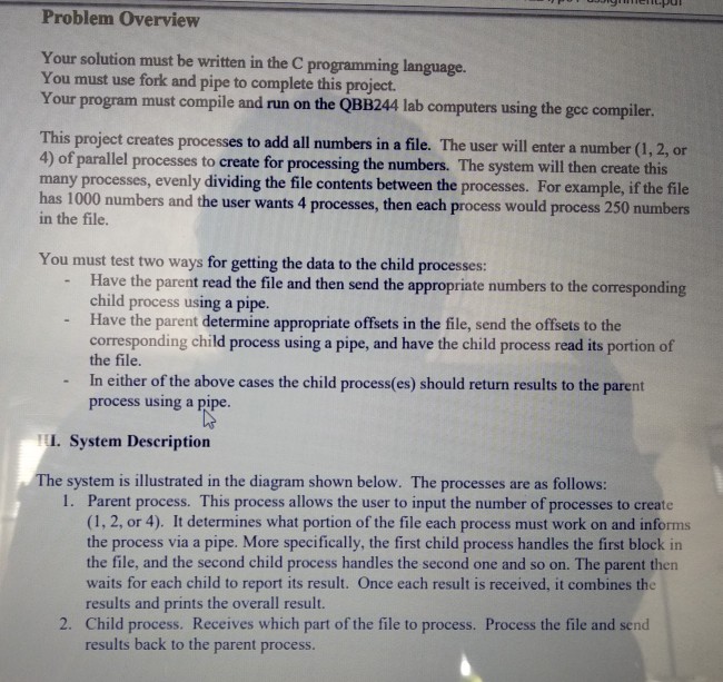 Solved Problem Overview Your Solution Must Be Written In The Chegg