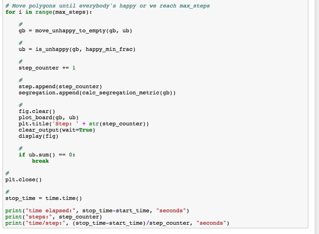 Agent Based Modelling in python. All instructions are | Chegg.com