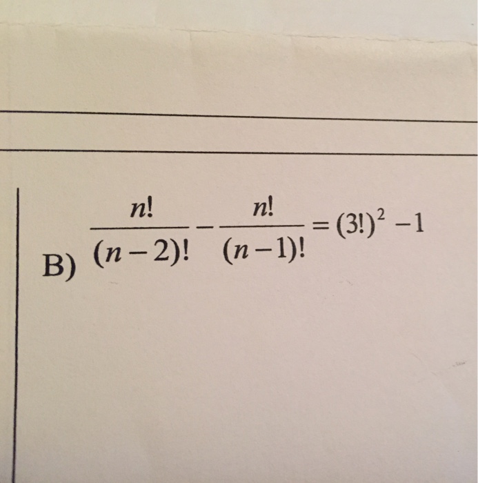 2 N Solve For N