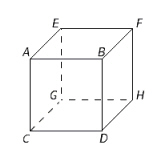 Solved Suppose each edge of the cube shown in the figure is | Chegg.com