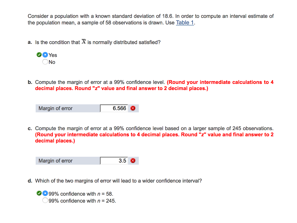 Solved Consider a population with a known standard deviation | Chegg.com