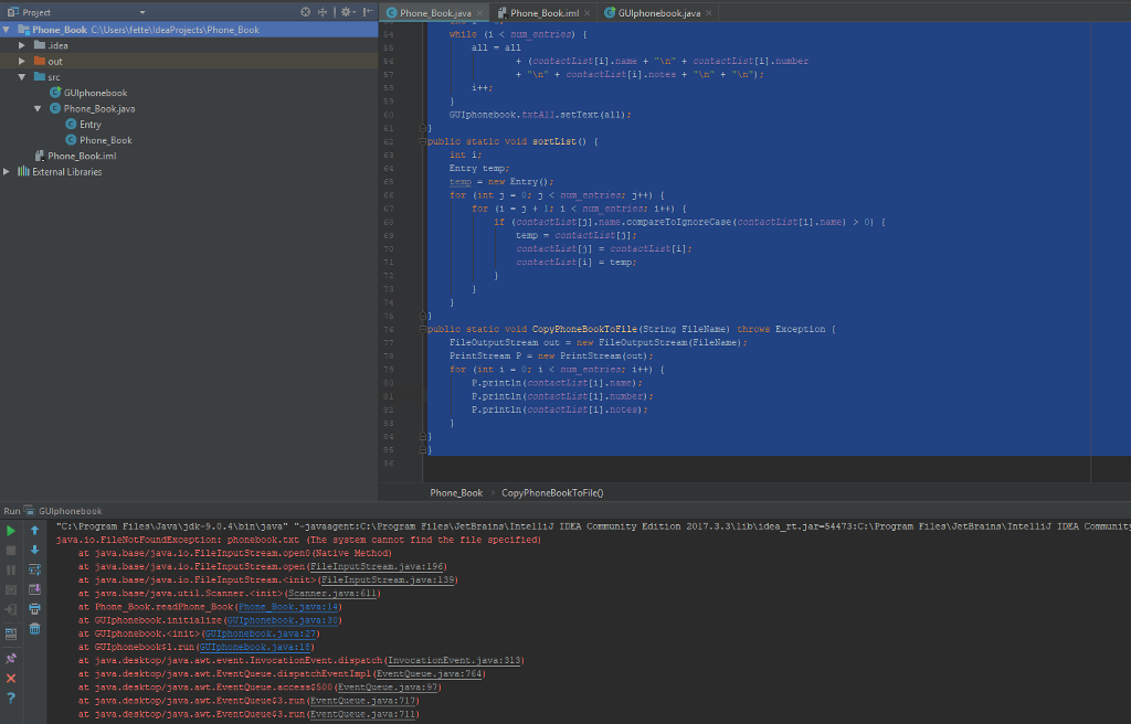 -?Java GUI project help?????? Hello im having | Chegg.com
