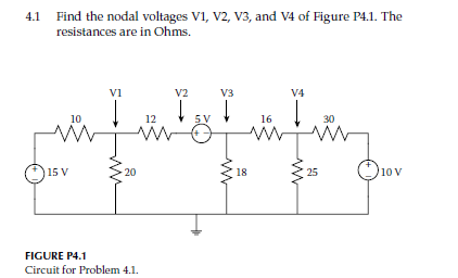 Solved Matlab code for solving circuit. 4.1 in Pspice and | Chegg.com