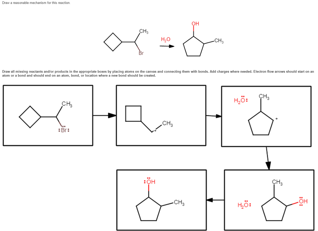 Solved Draw a reasonable mechanism for this reaction Draw