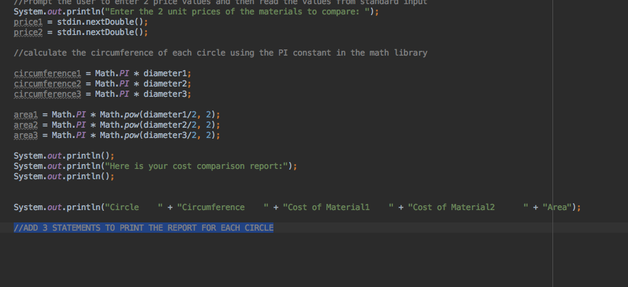 Solved I have most of the code but I do not know how to | Chegg.com