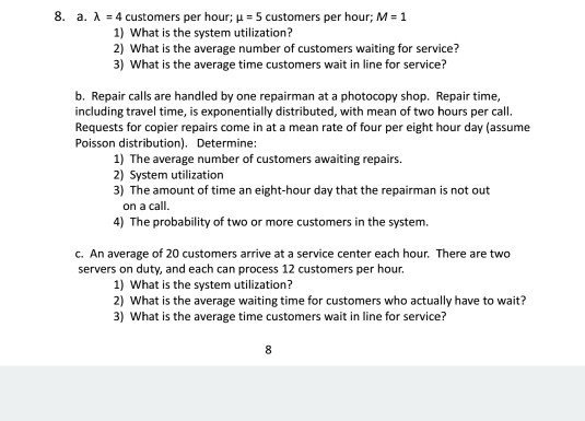 solved-8-a-4-customers-per-hour-5-customers-per-hour-chegg