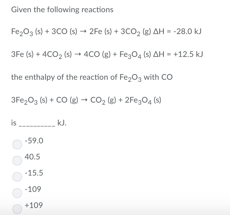 В приведенной схеме fe2o3 co fe co2 определить степень окисления каждого элемента и расставьте